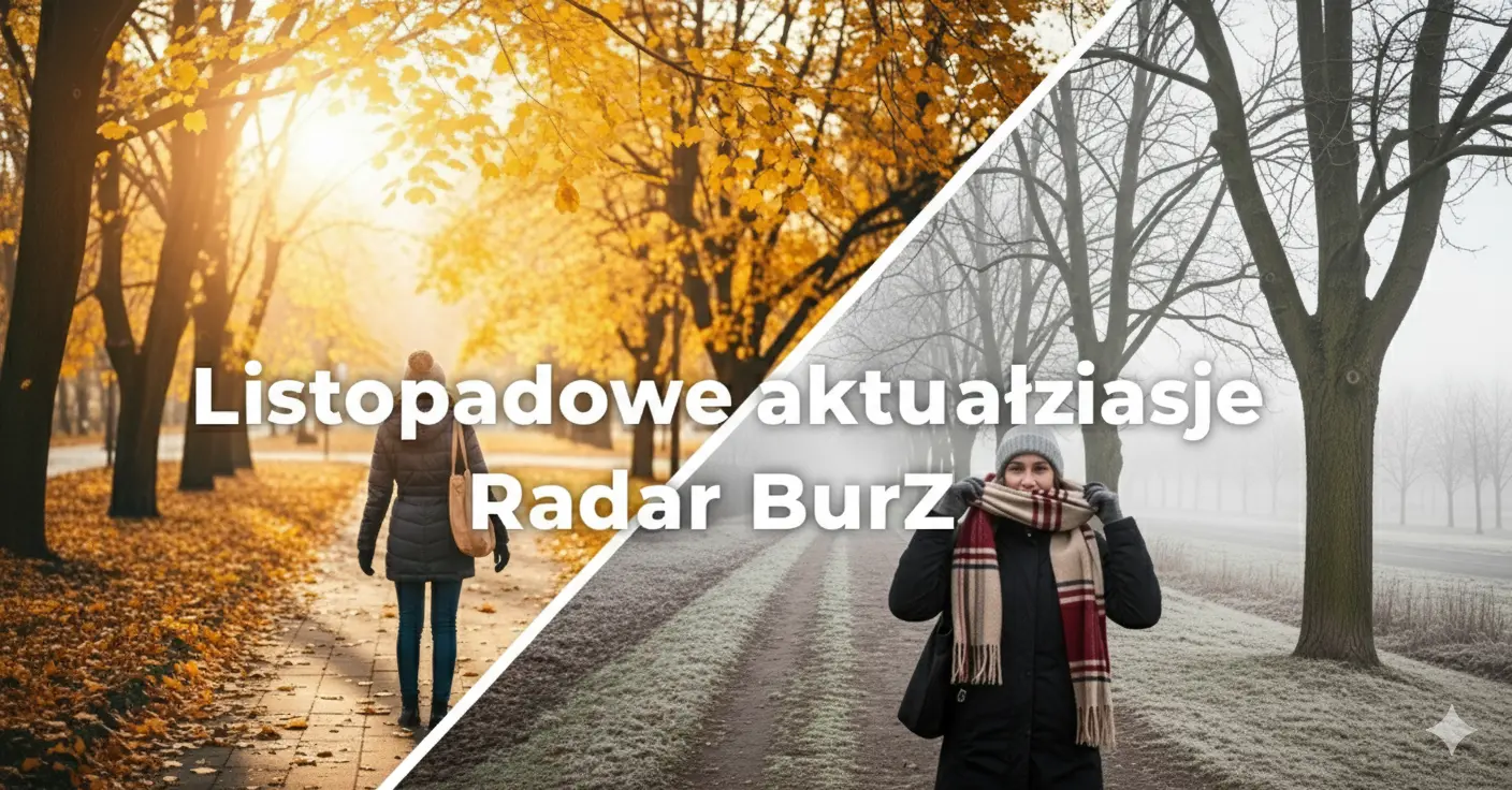 ☀ Polska Pogoda: Najnowszy  1 Listopadowej Aurory (2025) – Od Babiego Lata po Zimowe Akcenty!